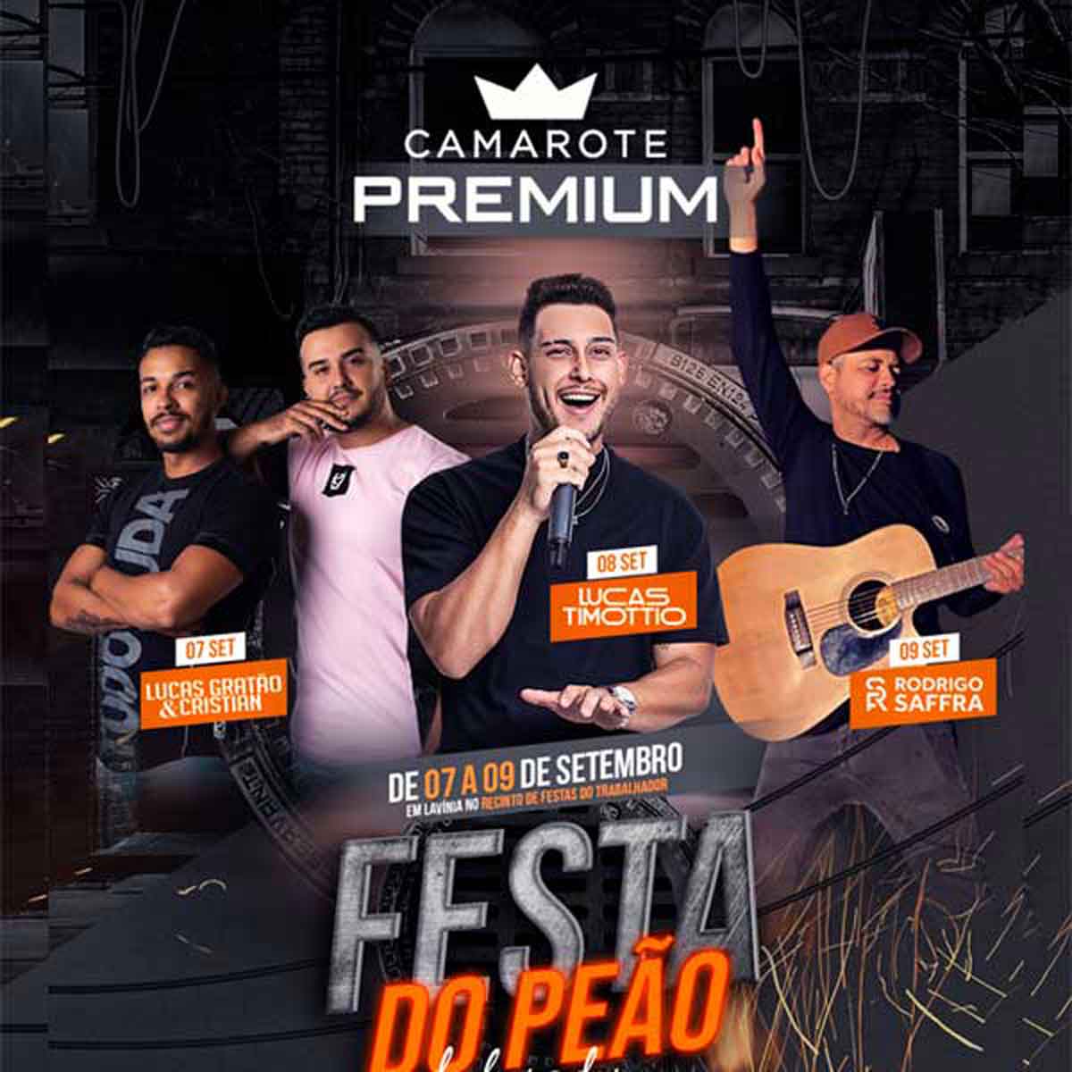 Programa O E Ingressos Para A Festa Do Pe O De Lav Nia Ache Festas