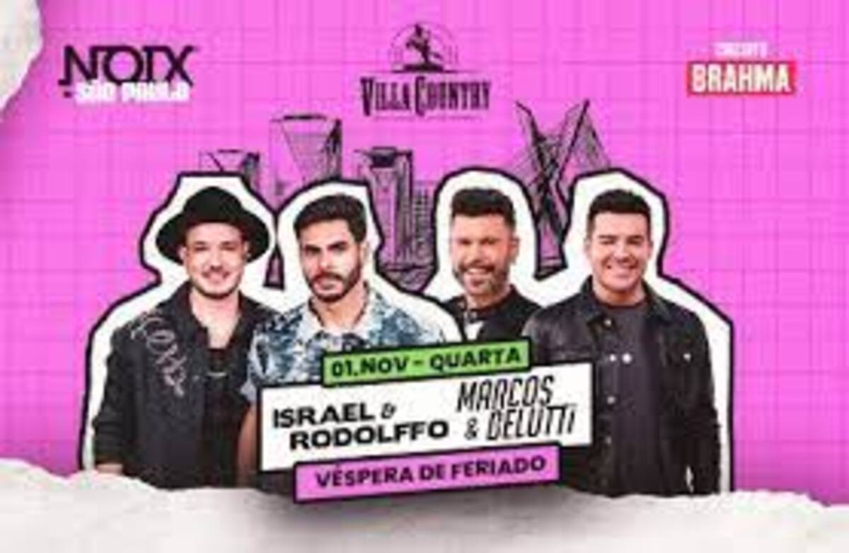 Israel E Rodolffo E Marcos E Belutti No Villa Country Programa O E