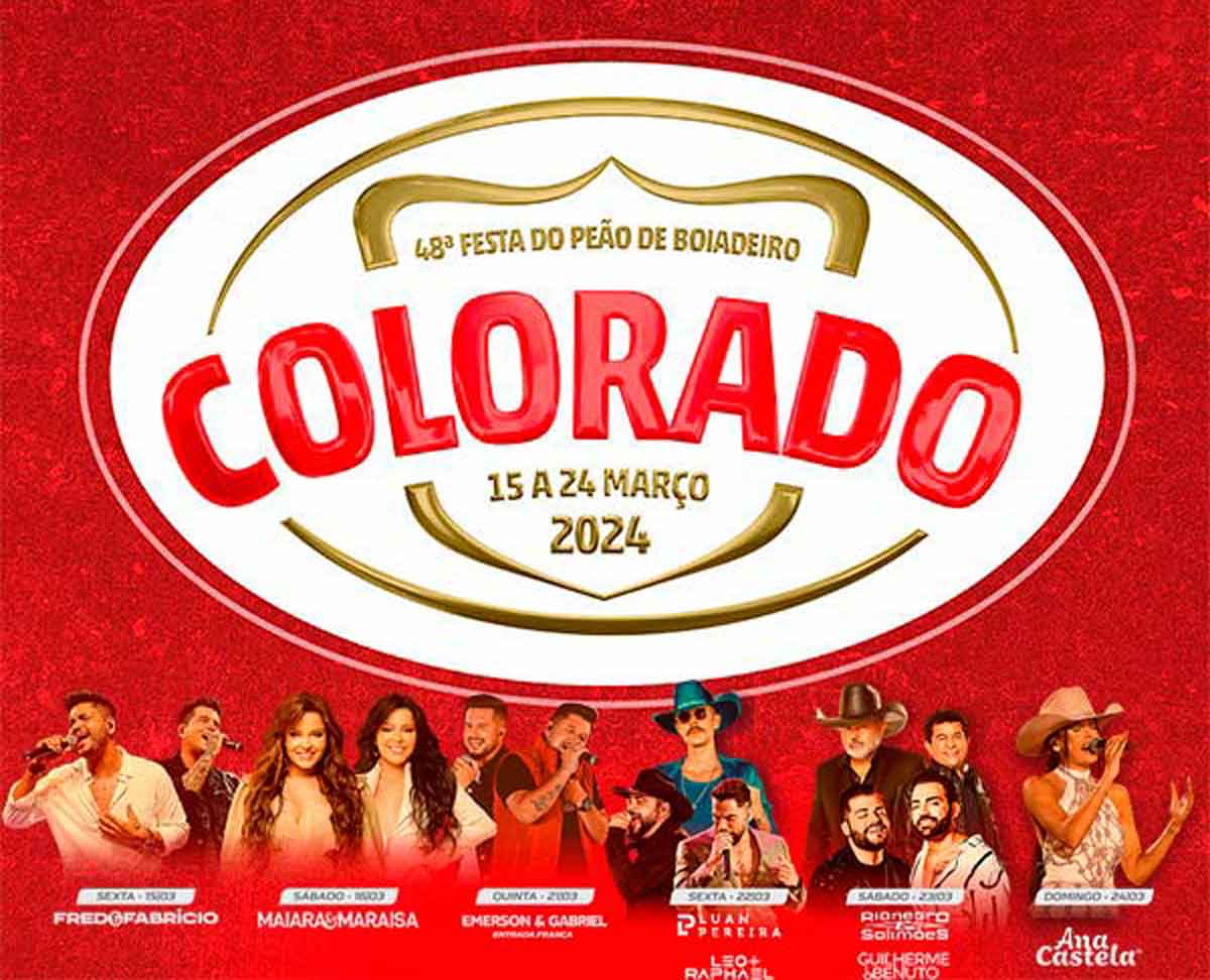 Festa Do Pe O De Colorado Programa O Completa E Ingressos Est O