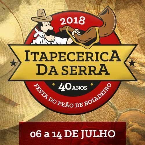 Programação da Festa de Peão de Itapecerica da Serra 2019