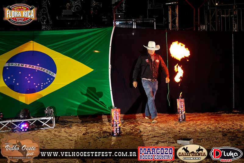Programação da Festa do Peão de Flora Rica 2019