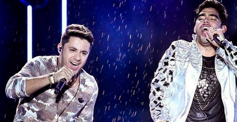 Cristiano Araújo e Gabriel Diniz