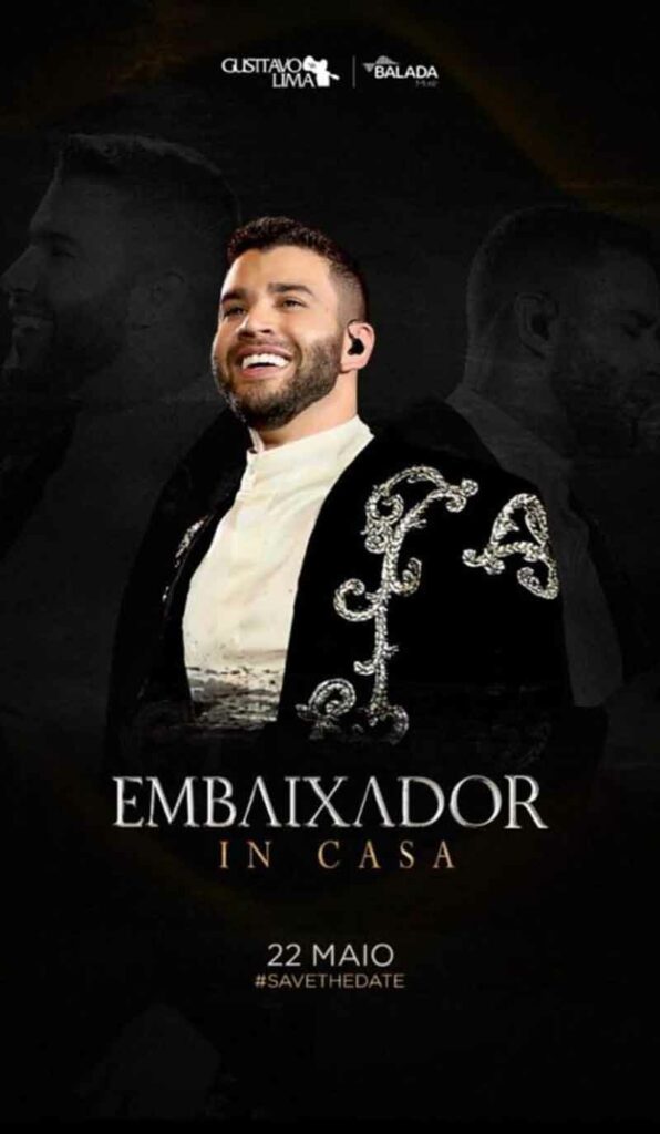 Gusttavo Lima anuncia data da nova live