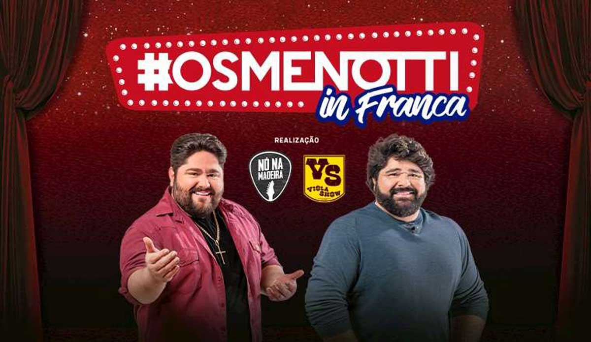 Ingressos para o show de César Menotti e Fabiano em Franca - Ache Festas