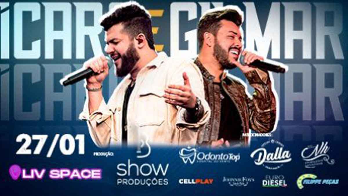 Ícaro e Gilmar em Frederico Westphalen