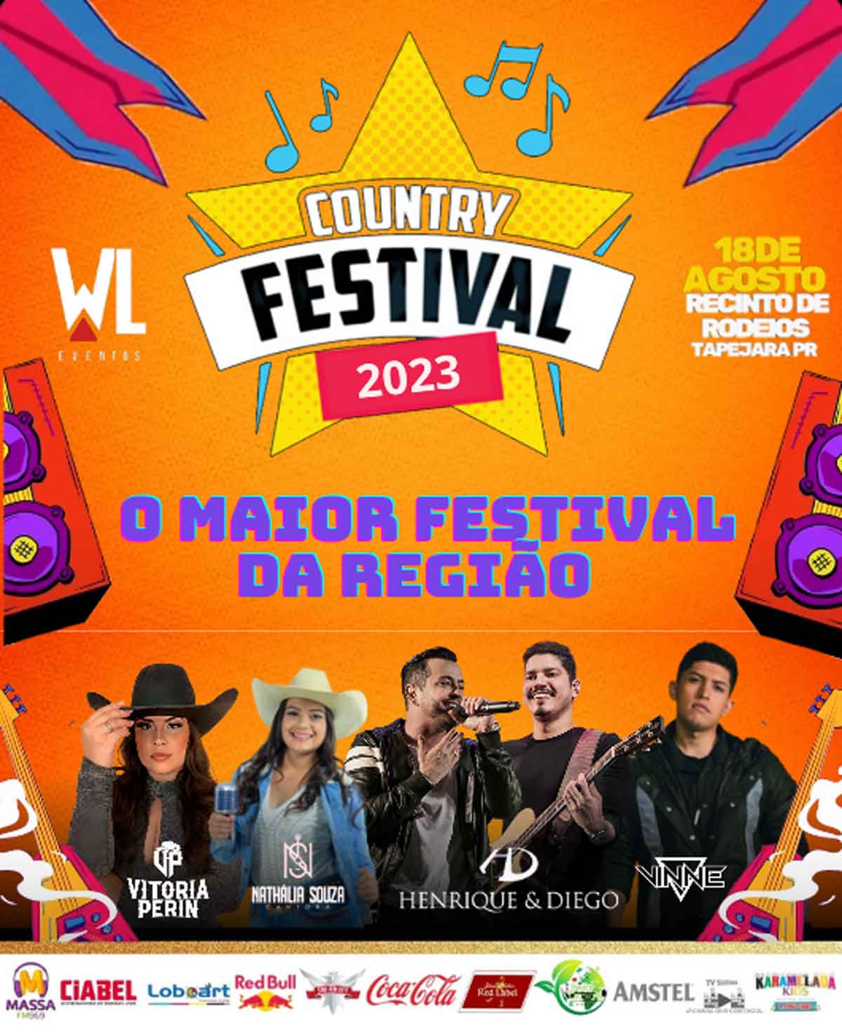 Country Festival De Tapejara 2023 Conta Com Atrações Imperdíveis Garanta Ingressos Ache Festas 1318