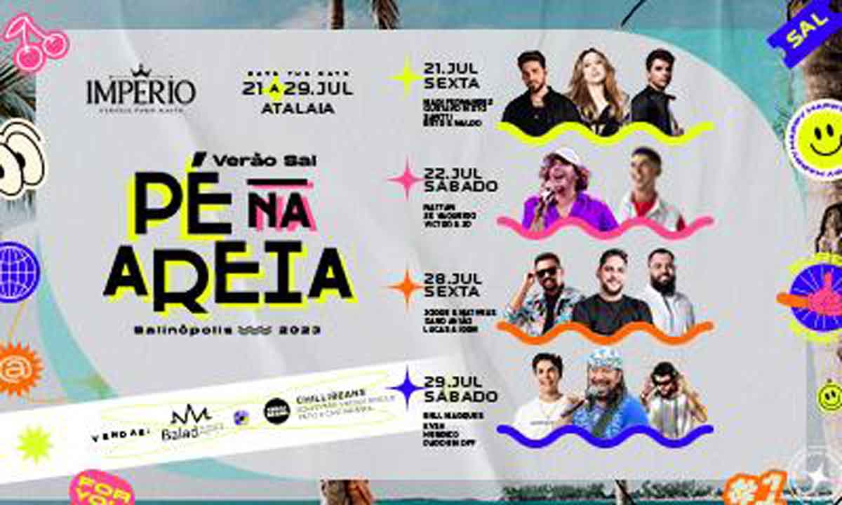 Verão Sal - Pé na Areia