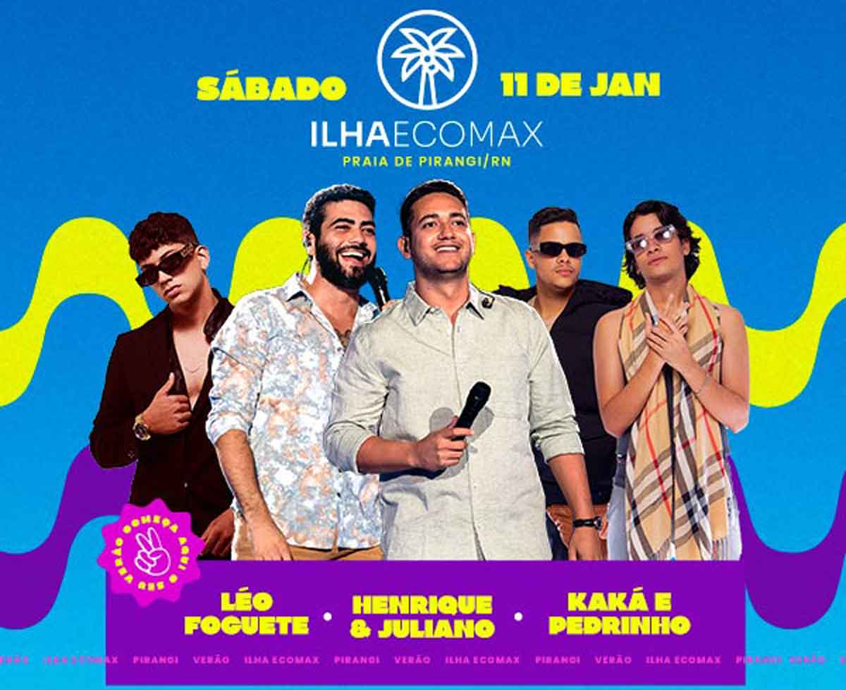 Henrique e Juliano, Léo Foguete e Kaká e Pedrinho em Parnamirim