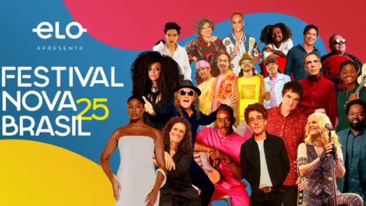 Festival Novabrasil 25 Anos reúne Seu Jorge, Alceu Valença e Nando Reis em São Paulo